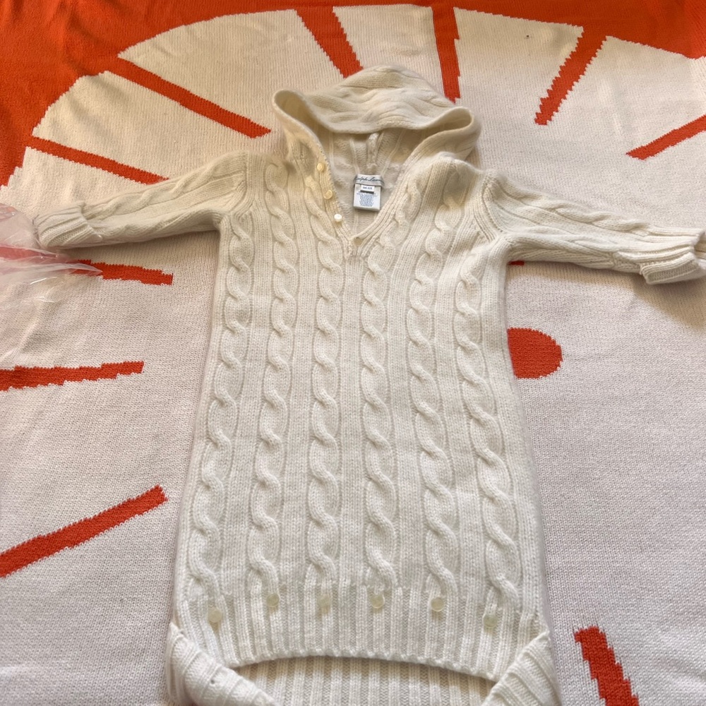 Ralph Lauren Infant’s Cream Cashmere Bunting, the ultimate newborn gift, NWOT